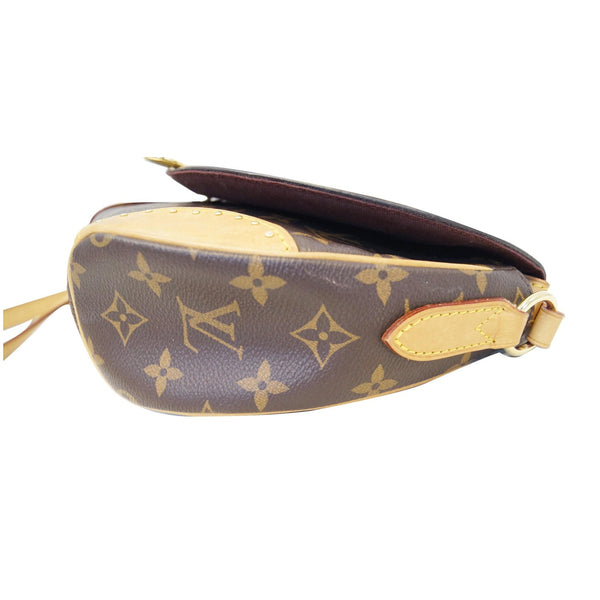 LOUIS VUITTON Saint Cloud NM Monogram Canvas Crossbody Bag Brown