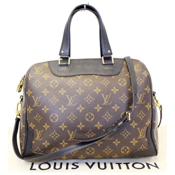 LOUIS VUITTON Retiro NM Monogram Canvas Shoulder Bag Noir-US