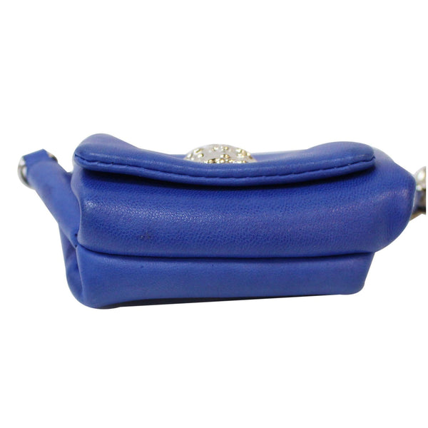 VERSACE Micro Sultan Keychain Blue