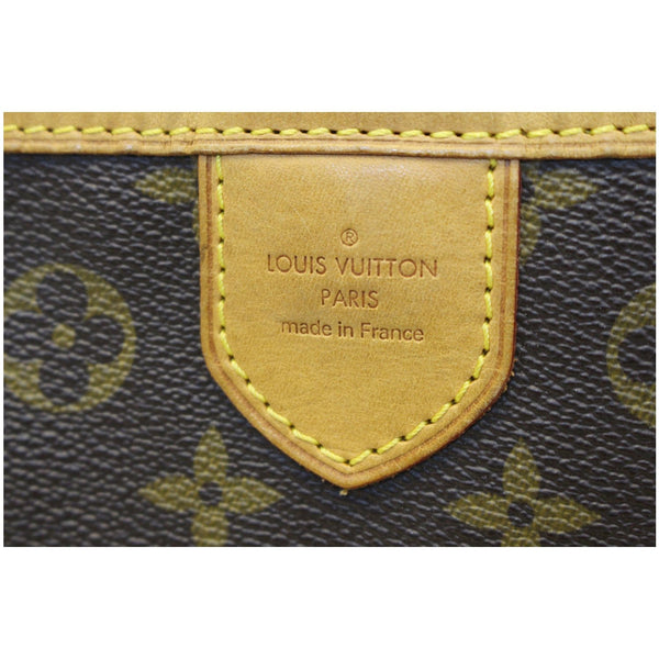 LOUIS VUITTON Delightful MM Monogram Canvas Shoulder Bag Brown