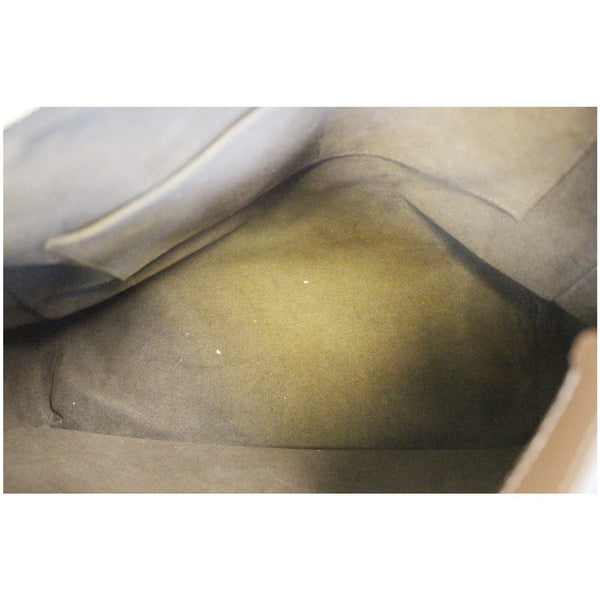 LOUIS VUITTON Damier - Portobello Ebene Shoulder Handbag - inside view