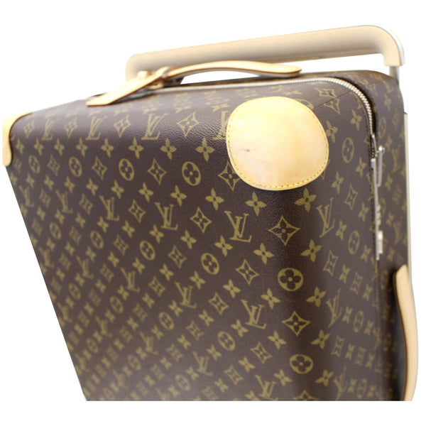 LOUIS VUITTON Horizon 55 Monogram Canvas Rolling Suitcase Brown