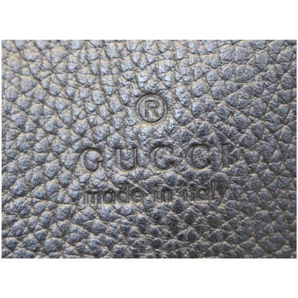 GUCCI Leather Business Briefcase Bag Black 387074-US