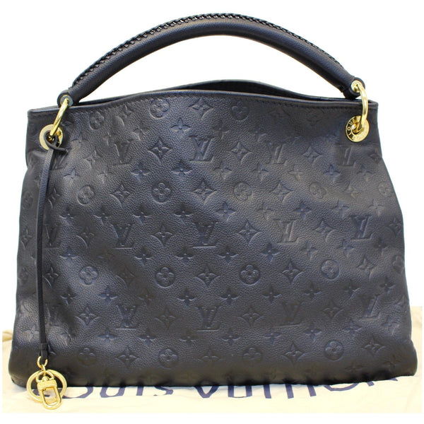LOUIS VUITTON Artsy MM Empreinte Leather Shoulder Bag Black-US