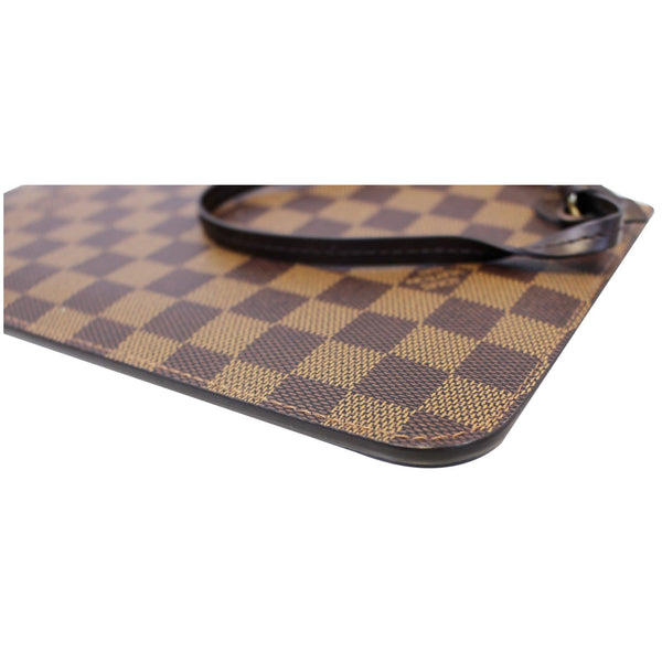 LOUIS VUITTON Damier Ebene Pochette Wristlet Pouch Neverfull GM-US