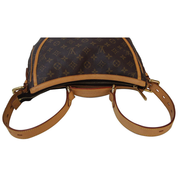 leather starps lv Tulum GM Monogram Canvas Bag