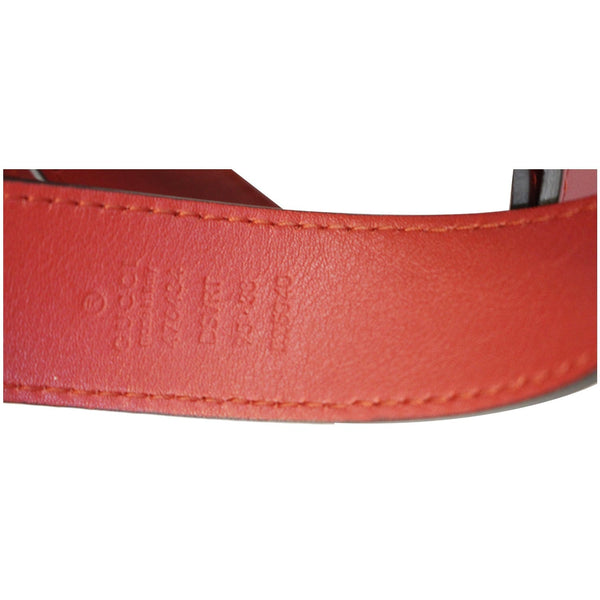 GUCCI GG Marmont Matelasse Leather Belt Bag 476434 Red