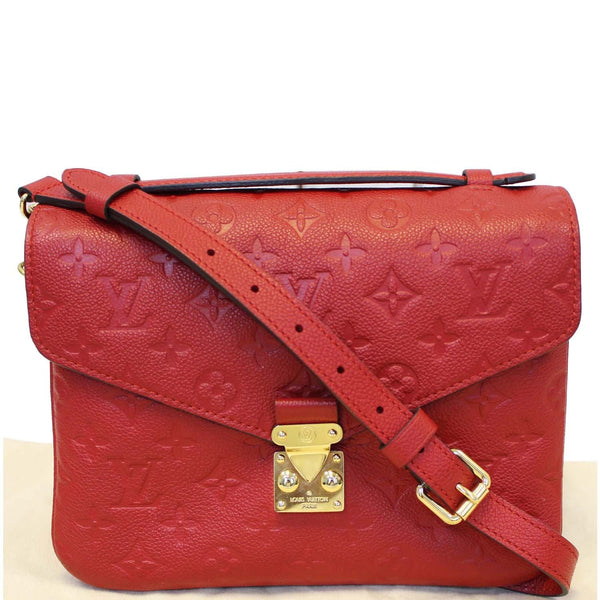 Louis Vuitton Pochette Metis - Lv Empreinte Crossbody Bag - front