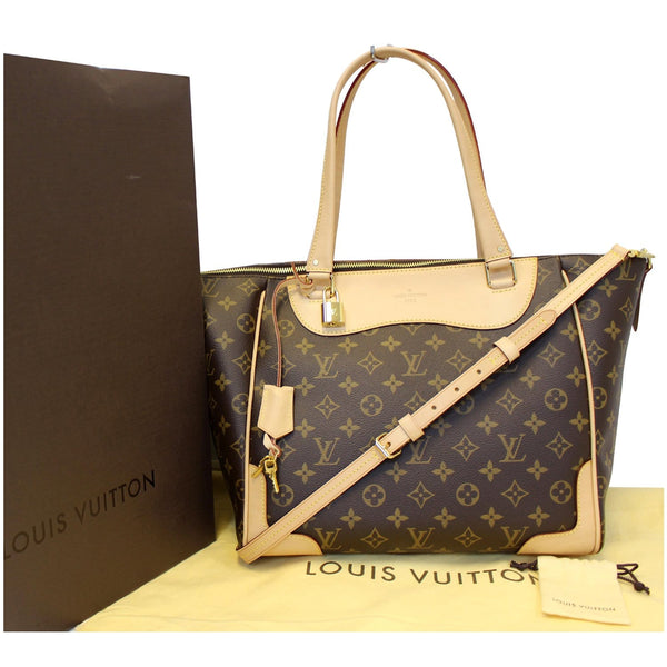 LOUIS VUITTON Estrela MM NM Monogram Canvas Brown Shoulder Bag Brown-US
