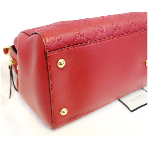 Gucci Shoulder Bag Guccissima Leather Soft Signature - back view