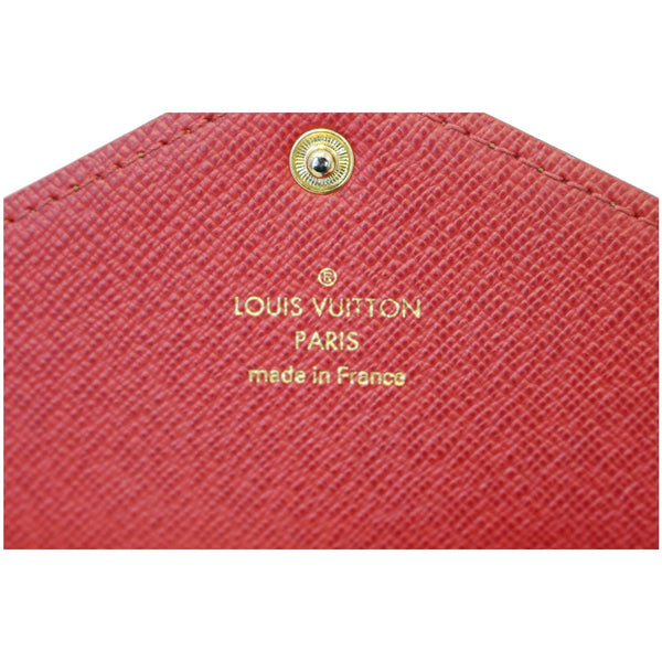 LOUIS VUITTON Damier Ebene Josephine Wallet Brown-US