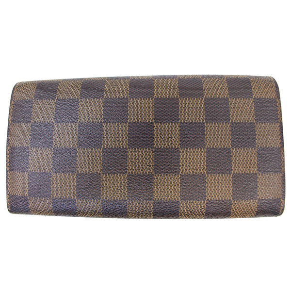 LOUIS VUITTON Damier Ebene Brown Sarah Wallet-US