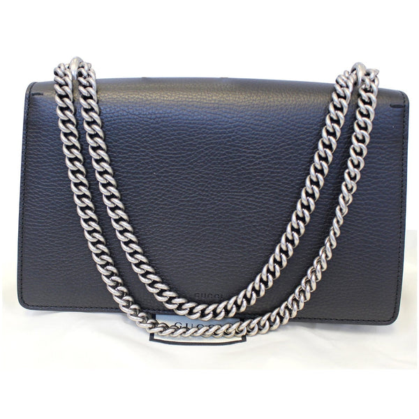 Gucci Shoulder Bag Dionysus Small Leather Black - chain strap