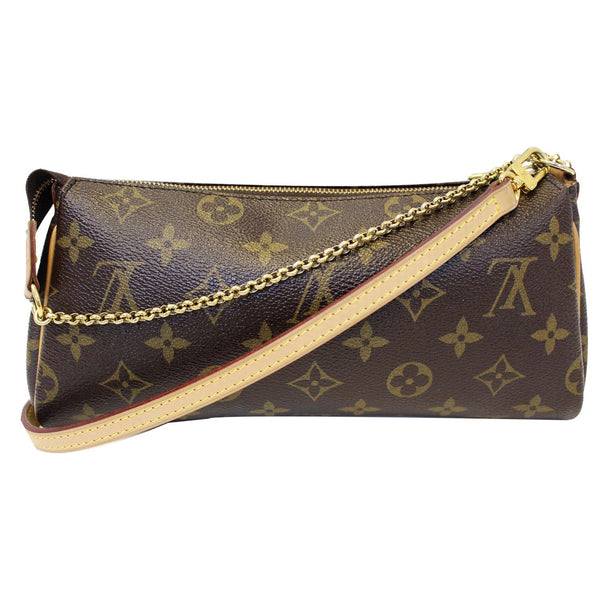 LOUIS VUITTON Pochette Eva Monogram Canvas Clutch Crossbody Bag-US