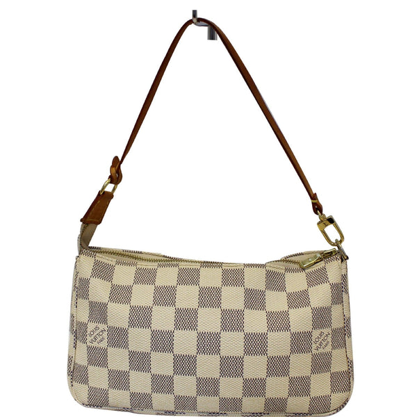 Louis Vuitton Pochette Accessoires - Lv Damier Azur Pouch - leather