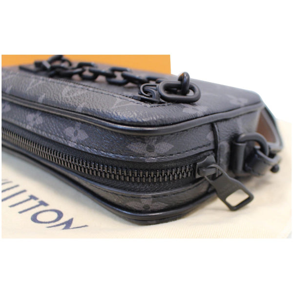 Louis Vuitton Pochette Volga Clutch Bag Black - Side View