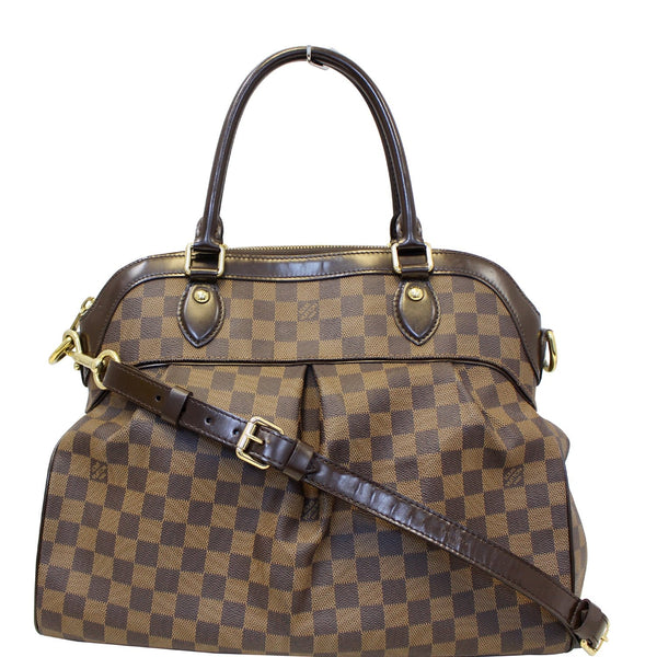 LOUIS VUITTON Trevi GM Damier Ebene 2way Shoulder Handbag-US