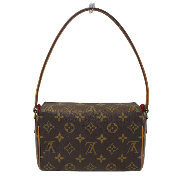 LOUIS VUITTON Recital Monogram Canvas Shoulder Handbag-US