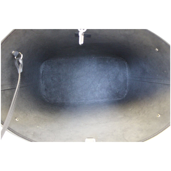 Louis Vuitton Neverfull MM Epi Leather Denim Blue Tote Bag w/Pouch