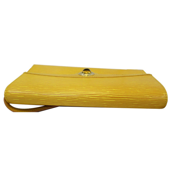 LOUIS VUITTON Arche Pochette Epi Leather Shoulder Bag Yellow