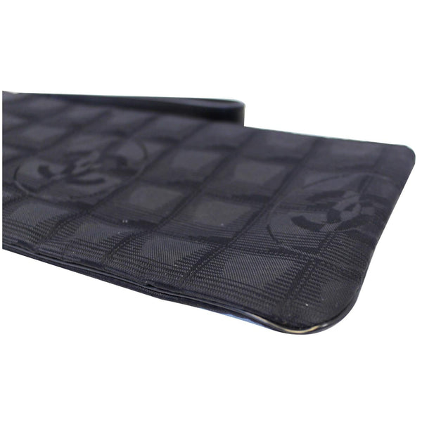 CHANEL Wristlet Cosmetic Pouch Black-US