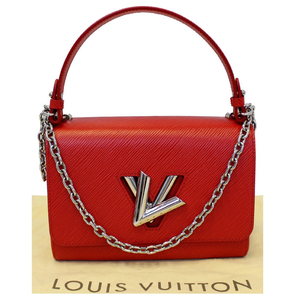 LOUIS VUITTON Twist MM Epi Leather Shoulder Bag Red-US
