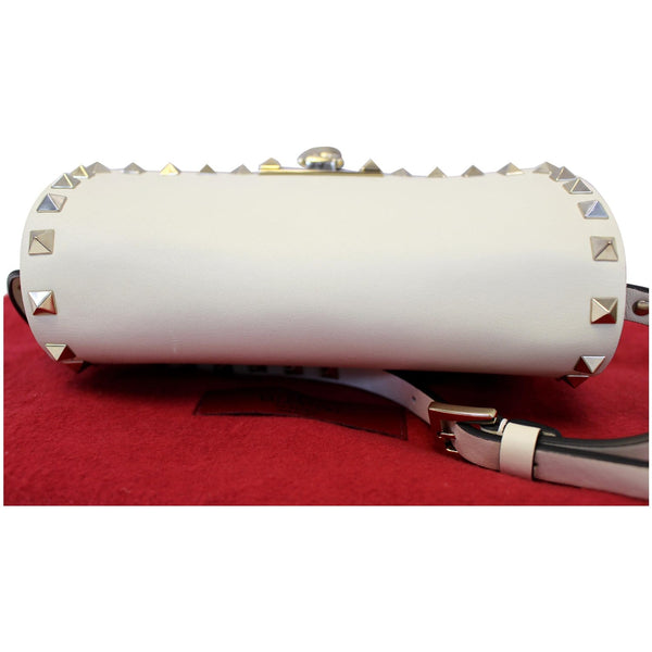 Valentino Rockstud Mini Flap Leather Crossbody Bag-US