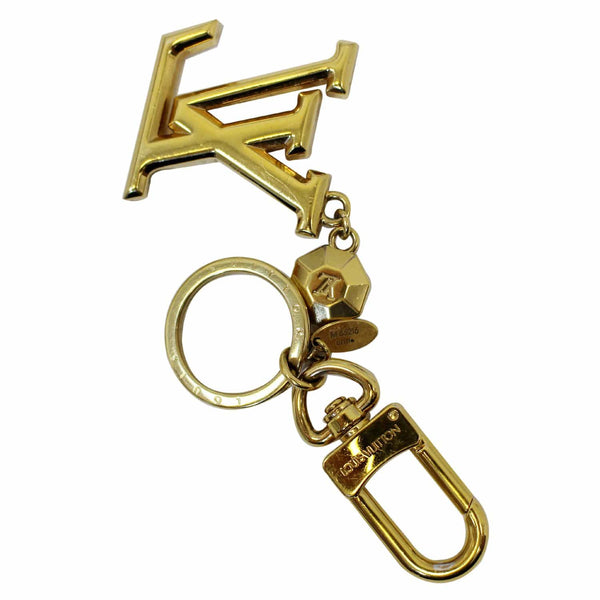 LOUIS VUITTON Facettes Bag Charm Key Holder Gold-US