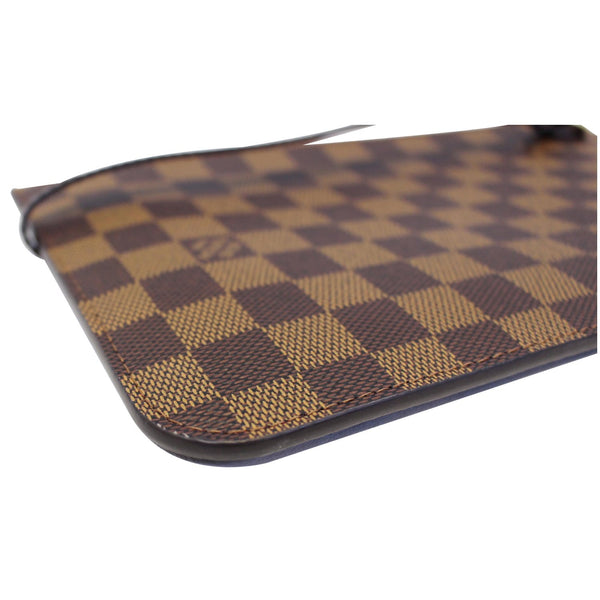 LOUIS VUITTON Pochette Wristlet Pouch Damier Ebene Neverfull GM-US
