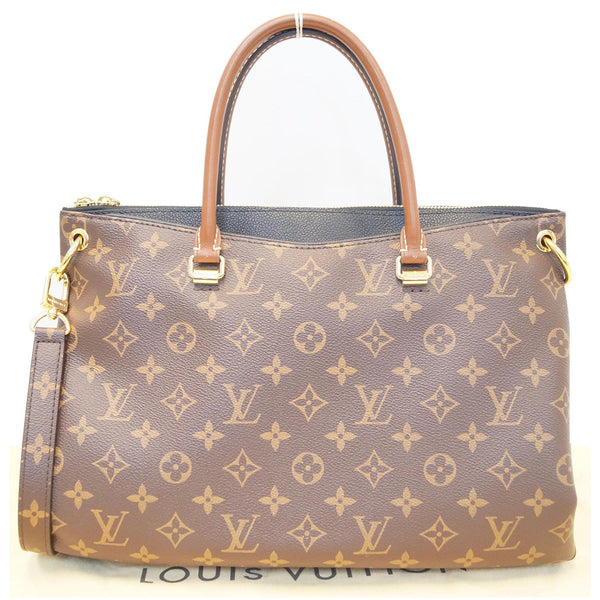 Full View LV Pallas Monogram Canvas 2Way Shoulder Bag