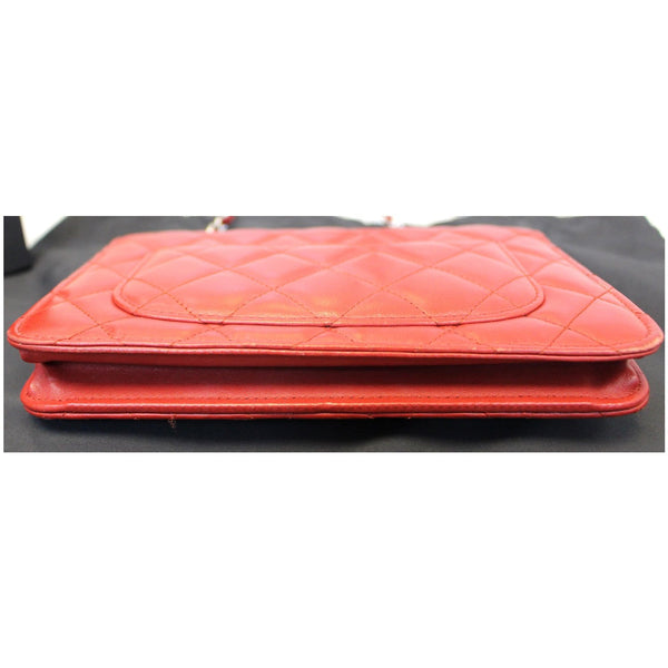 CHANEL Wallet on Chain Quilted Leather Shoulder Crossbody Bag-US