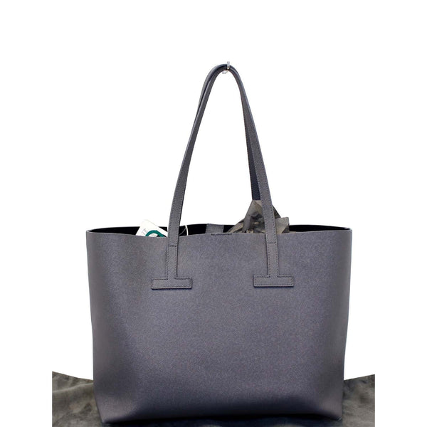 Tom Ford Large Grained Leather T Tote Bag - strap