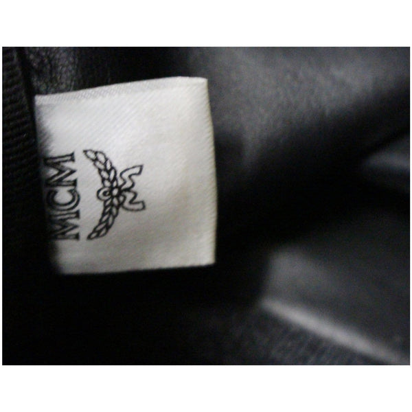 MCM Stark Bebe Boo X Mini Visetos Backpack Bag Gold