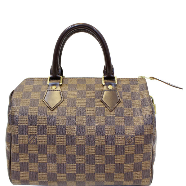 LOUIS VUITTON Speedy 25 Damier Ebene Satchel Bag