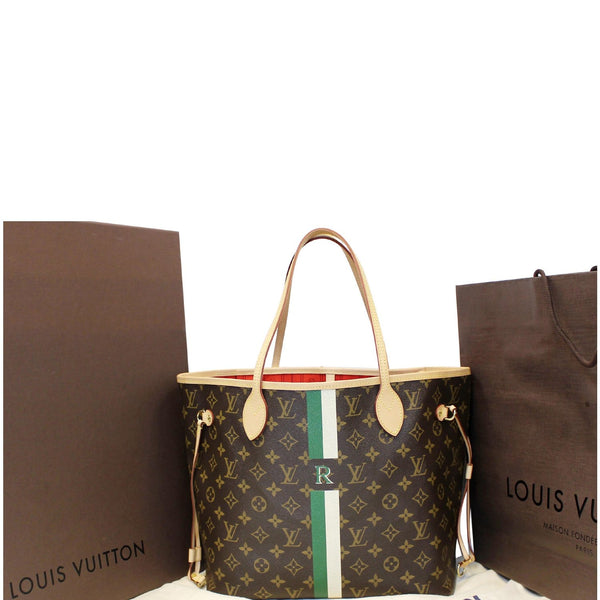 Louis Vuitton Neverfull MM Mon Monogram Canvas Tote Bag - shop