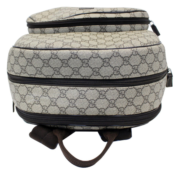 Gucci Backpack Bag GG Supreme Canvas Trolley - front view