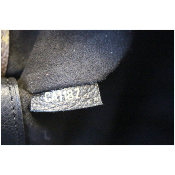 LOUIS VUITTON Pallas Monogram Canvas Shoulder Bag Noir-US