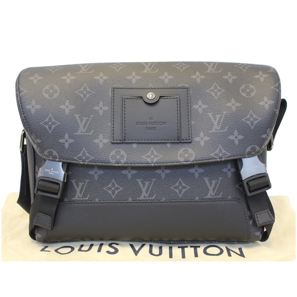 LOUIS VUITTON Voyager PM Monogram Eclipse Messenger Bag Black-US