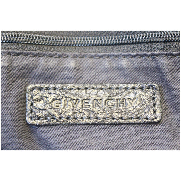 GIVENCHY Pandora Black Wrinkled Sheepskin Leather Shoulder Bag-US