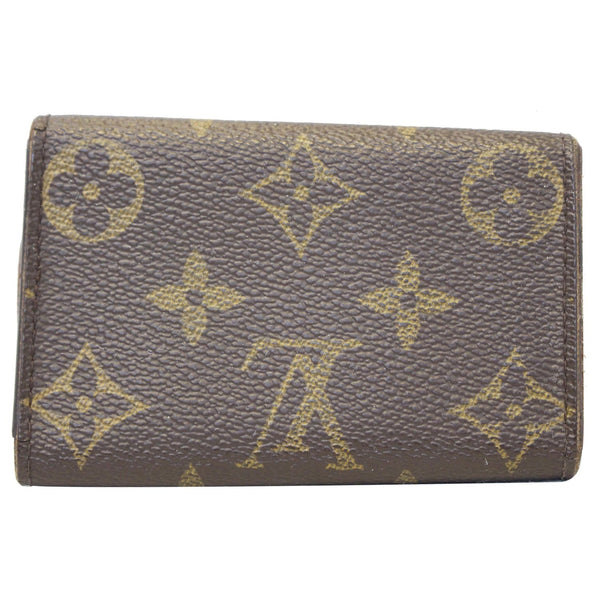 LOUIS VUITTON Monogram Canvas 6 Key Holder Brown