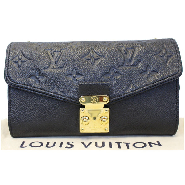 LOUIS VUITTON St Germain Pochette Empreinte Leather Shoulder Bag Black - 15% OFF
