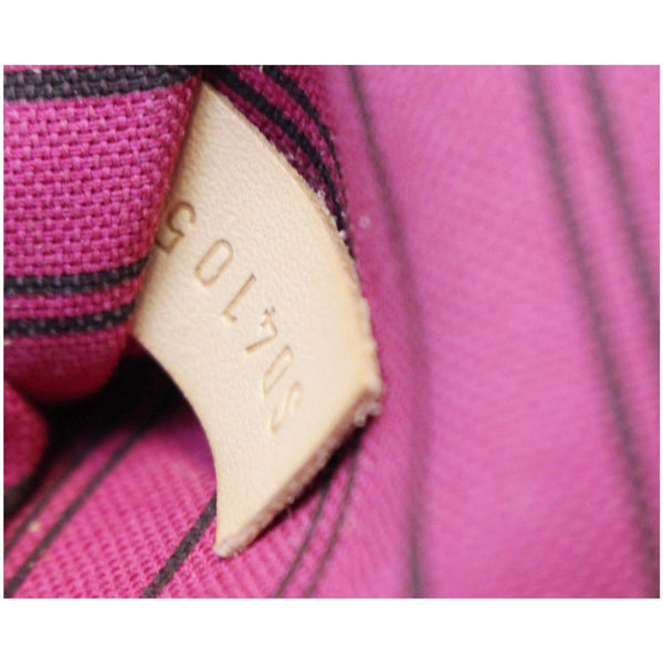 LOUIS VUITTON Neverfull MM Monogram Canvas Tote Shoulder Bag Brown