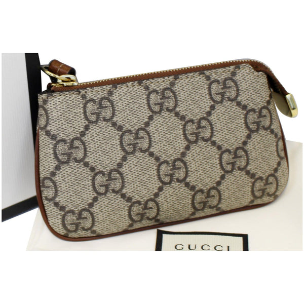 GUCCI GG Supreme Monogram Key Case Beige-US