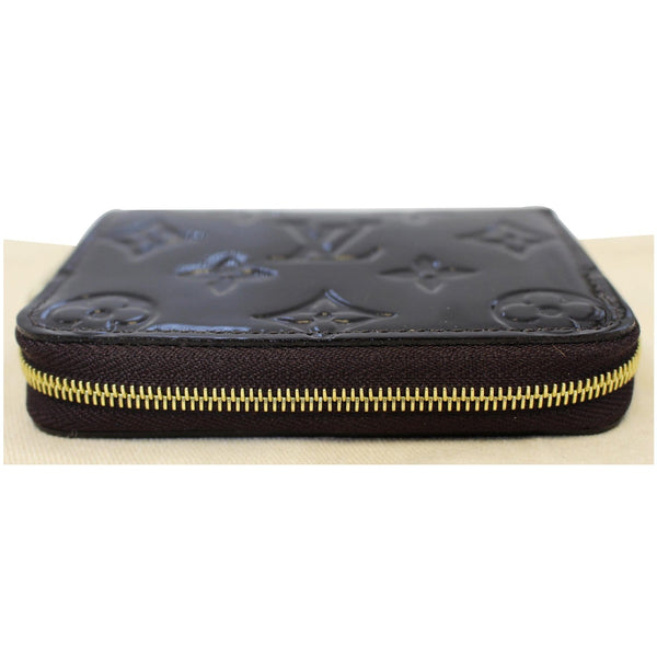 LOUIS VUITTON Vernis Zippy Coin Purse Wallet Amarante-US