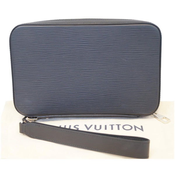 Louis Vuitton Dandy Epi Leather Pouch Black 2017
