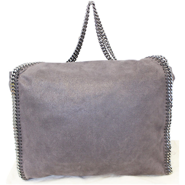 STELLA MCCARTNEY Falabella Shaggy Deer Large Tote Bag Grey