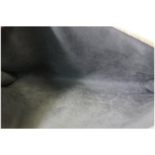 LOUIS VUITTON Pochette Accessoires Epi Leather Pouch Black