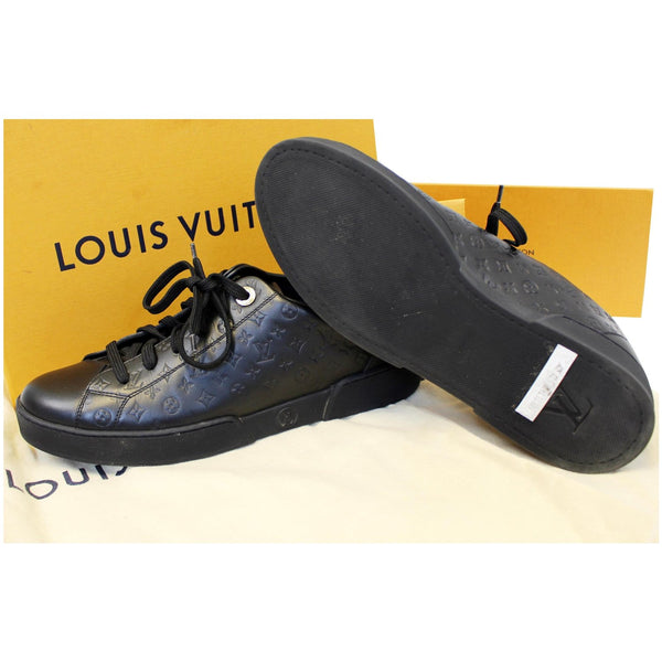 Women lv Black Monogram Empreinte Stellar Sneaker