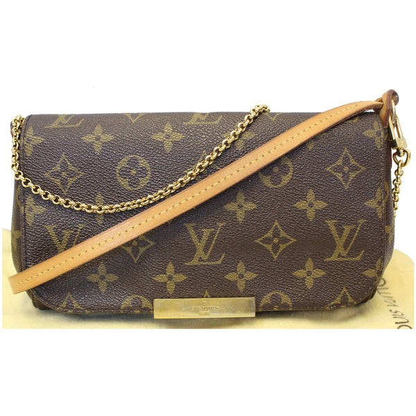 LOUIS VUITTON Favorite PM Monogram Canvas Crossbody Bag Brown-US