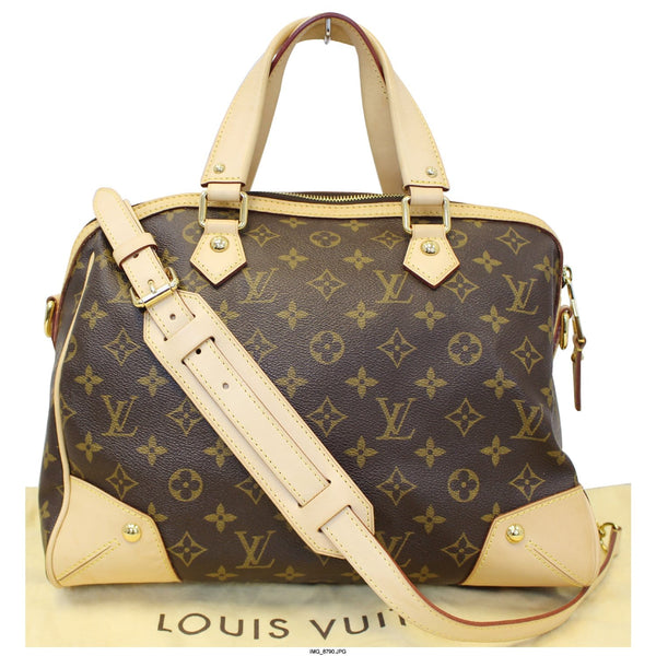 LOUIS VUITTON Retiro PM Monogram Canvas Shoulder Bag Brown-US